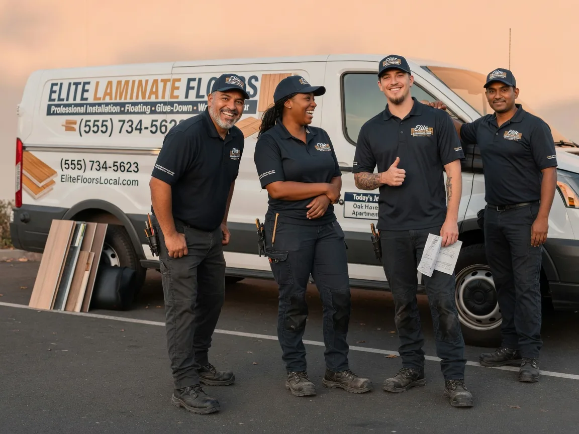Laminate flooring installation company in Justiceburg, TX
